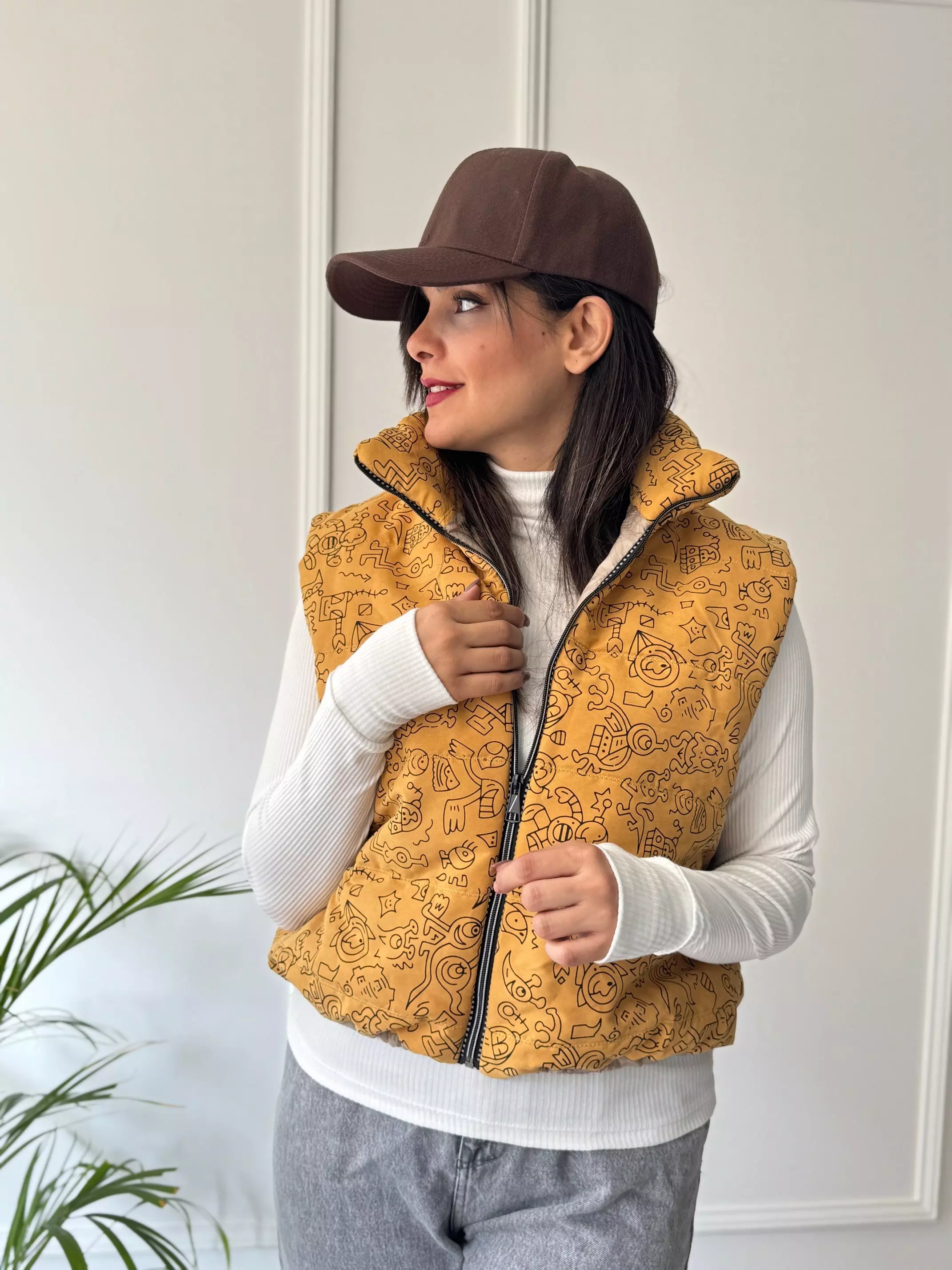 پافر آستردار طرحدار